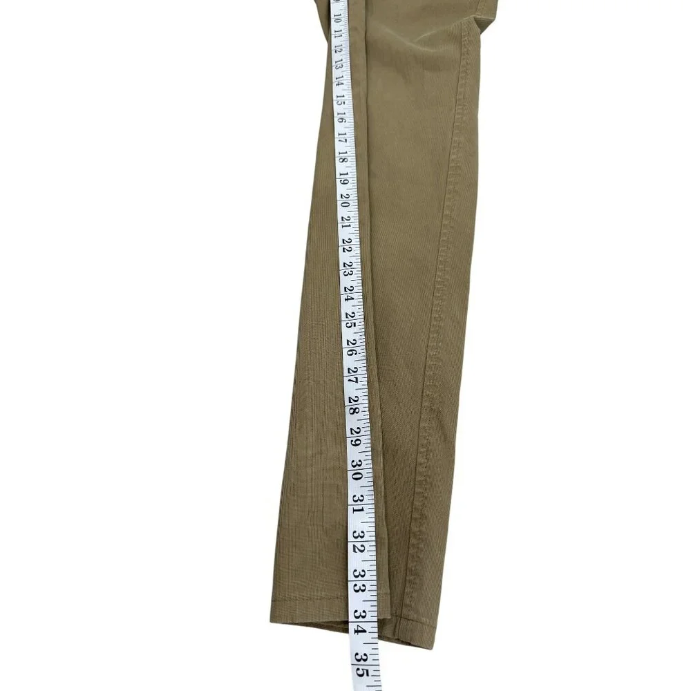 Aspesi ATA Italian 54 / US 36x34 Khaki Chino Pants Mens Trousers - Picture 4 of 8